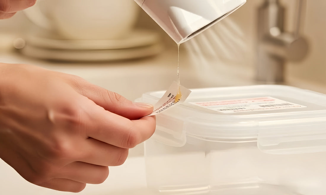 How to Remove Sticky Labels From Plastic Easily?