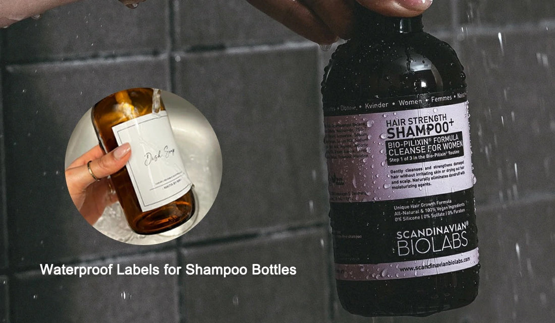 Waterproof Labeling for Shampoo Bottles: A Quick Guide