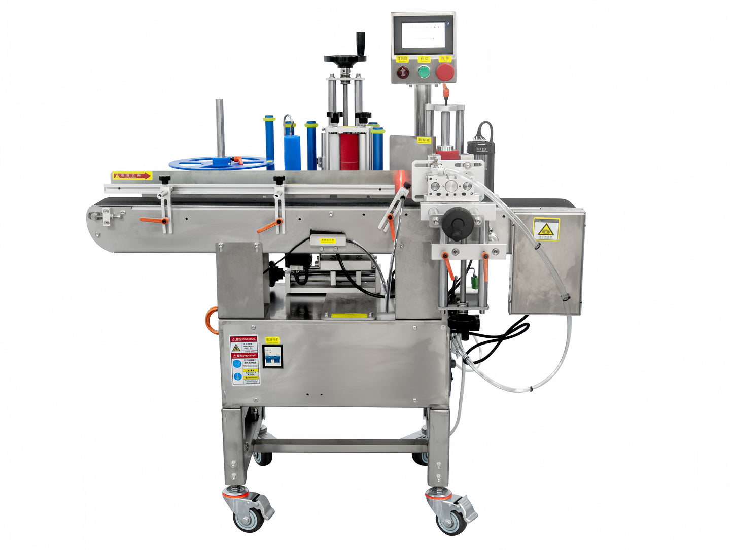 Fully Automatic Desktop Positioning Round Bottle Labeling Machine TB-YP100D