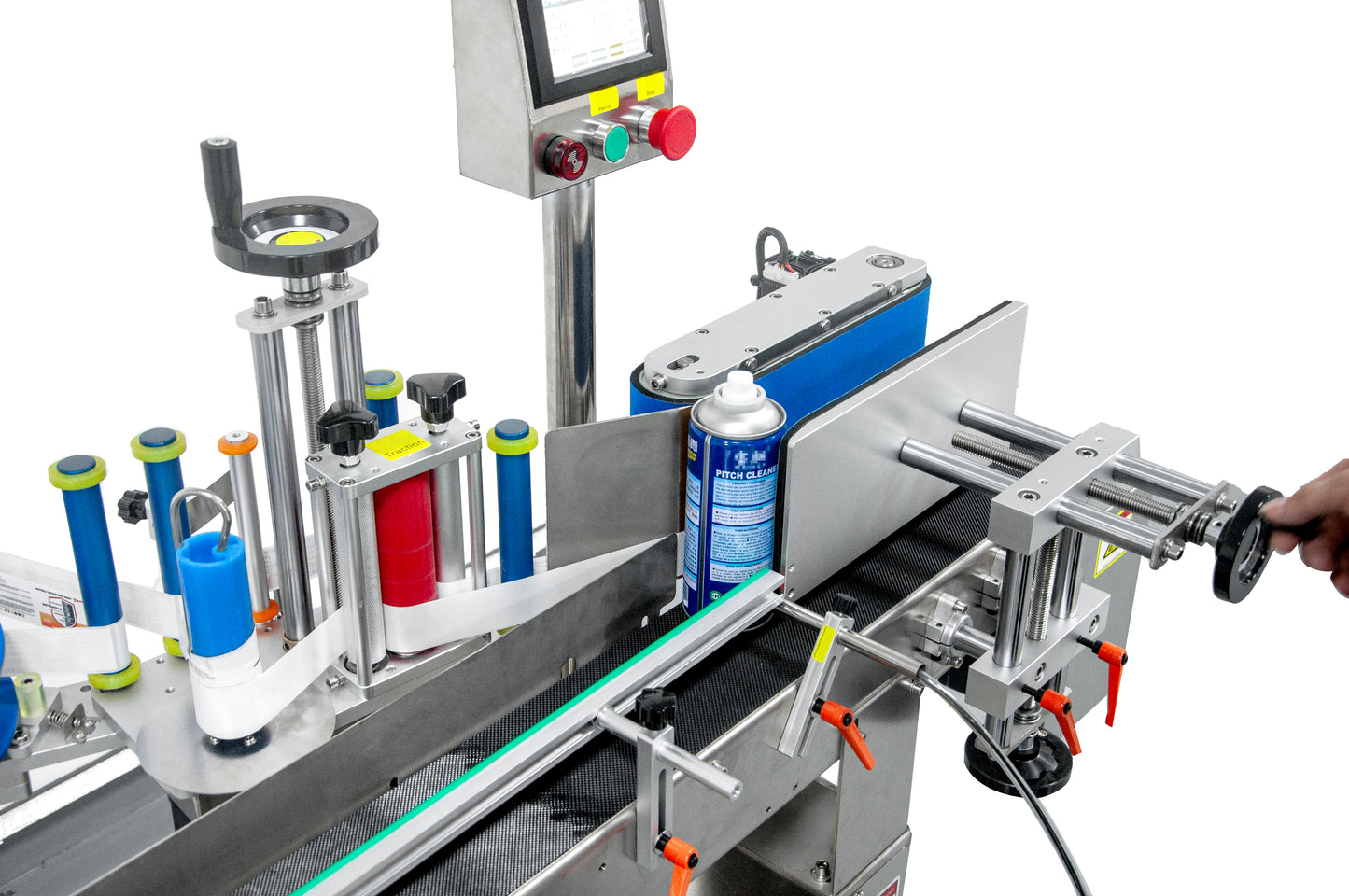 Fully Automatic Desktop Rolling Labeling Machine for Round Bottles TB-YP100C